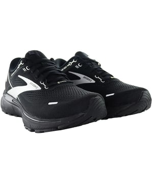 Experience the perfect blend of cushioning, support, and weather protection with the Brooks Ghost 14 GTX Men's Black Running Trainers. Engineered for the dedicated runner, these trainers combine Brooks' innovative technology with a sleek design for an unparalleled running experience.

Key Features:

 GORE-TEXÂ® Technology:  The inclusion of GORE-TEXÂ® technology ensures these trainers are waterproof and breathable, providing protection against various weather conditions.

 Advanced Cushioning:   The Ghost 14 features Brooks' signature cushioning technology, offering a responsive and plush feel with every stride.

 Supportive Structure:   Engineered with a supportive structure, these trainers provide stability and comfort, making them ideal for both short sprints and long-distance runs.

 Versatile Black Design:   The sleek black color adds a touch of sophistication while remaining versatile for various running outfits and styles.

 Durable Outsole:   The trainers are equipped with a durable outsole, offering excellent traction on various surfaces and ensuring longevity.

 Brooks Branding:   Look for the iconic Brooks logo, a symbol of the brand's commitment to quality and performance in the running community.

 Comfortable Fit:   Designed with the runner's comfort in mind, these trainers feature a secure and comfortable fit to enhance your running experience.

Running Performance:

 Responsive Ride:   The Ghost 14 provides a responsive ride, ensuring a smooth transition from heel to toe during your runs.

 Adaptable to Terrain:   Whether you're hitting the pavement or tackling trails, these trainers adapt to different terrains, offering a reliable grip and support.

 All-Weather Performance:   With GORE-TEXÂ® technology, these trainers are ready for all-weather performance, keeping your feet dry and comfortable in rain or shine.