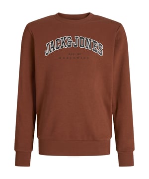 Das Jack & Jones Junior Langarmshirt für Jungs kombiniert Komfort und Style auf perfekte Weise. Mit seinem klassischen Rundhalsausschnitt und den Rippbündchen an Ärmeln und Saum sorgt es für eine bequeme Passform und hohen Tragekomfort.  Der angeraute Stoff mit einer weichen Innenseite bietet eine angenehme Haptik und hält warm – ideal für kühlere Tage. Der stilvolle Logo-Print auf der Brust setzt einen markanten Akzent und verleiht dem Shirt einen modernen Look.  Gefertigt aus hochwertigen Materialien, verspricht es sowohl Langlebigkeit als auch ein weiches Tragegefühl. Dieses Langarmshirt ist vielseitig einsetzbar und eignet sich perfekt für Schule, Freizeit oder sportliche Aktivitäten.  Ein echtes Must-have für alle Jungs, die es bequem, stylish und funktional mögen.