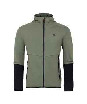Fabric: Ilus Core Stretch. Design: Contrast, Logo. Pockets: 2 Side Pockets, Zip. Neckline: Hooded. Sleeve-Type: Long-Sleeved. Cuff: Stretch Binding. Hem: Stretch Binding. Fabric Technology: Anti-Bacterial, Antibacterial, Chemical Free, Heavyweight, Odour Control. Chin Guard, Inner Zip Guard. Sun Rating: UPF 50+. Sustainability: Made from Recycled Materials. Hood Features: Sew-On. XS: 36 in. S: 38 in. M: 40 in. L: 42 in. XL: 44 in. XXL: 48 in. 3XL: 51 in.