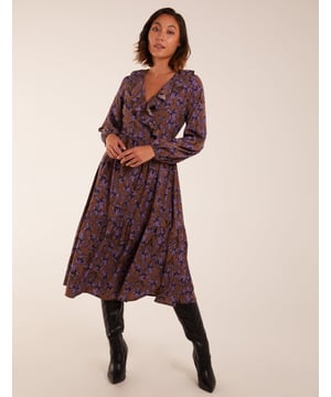 Judith stone wrap 2025 front batwing dress
