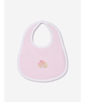 Introducing the Baby Girls Sweet Gingerbread Embroidered Bib in Pink by Magnolia Baby, hued in elegant White! This is not just an accessory, it's a statement piece for your baby girl, offering style, comfort, and flair. Here are the key features that make it exclusive:Exquisite Design: The gingerbread motif is embroidered with meticulous detail for a dainty, playful spin on this chic accessory. Peerless Comfort: Crafted from premium quality fabrics, this bib offers superior comfort that your baby will love.Style Statement: Uplift your baby girl's nursery attire with this splendid bib. It's exactly what your baby needs to stand out! Place your order now to include this exceptional piece to your baby's wardrobe.