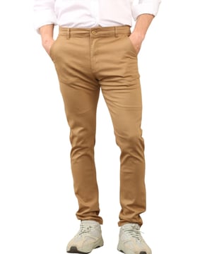 MYT Heren Slim Fit Stretch Chino Broek. - 2 zakken voor, 2 zakken achter. - - . Zachte stof van katoenmix houdt de hele dag comfortabel. - - . Knoopsluiting, ritssluiting. - Ideaal voor golf en deze broek is de optimale pasvorm voor slim, klassiek en formeel of informeel functioneel gebruik.