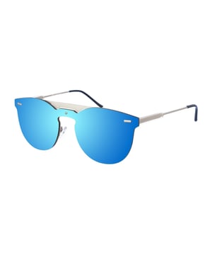 Gafas de sol Kypers con montura de nylon.
Color Plateado
Forma ovalada.
Lentes de color Azul
Patillas de nylon, con el nombre de la marca grabado.
100% Protección UV. 
Cristales antirreflejo polarizados.

Medidas  Alto lente: 50 mm
Ancho lente: 56 mm.
Puente: 17 mm.
Patillas: 138 mm.


Limpieza y manutención:
-Limpiar las gafas con agua y jabón (neutro).
- No utilice paños sucios o abrasivos, que puedan alterar las características de los filtros.
- Utilice solo accesorios y repuestos originales.