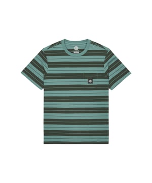 CAMISETA HOMBRE ICON LABEL POCKET SS VERDE