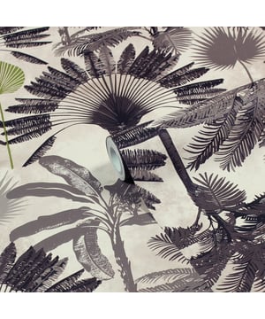 Majestic palm trees in their many individual forms creates this beautiful, romantic wallpaper which will instantly transform your space. Taking elements of the outdoors and bringing them to life with a mix of rich and pastel greens creating a beautiful tropic jungle setting. A soft natural colour palette sits behind the tropical design. This wallpaper is a paste the wall application; simply paste the wall, hang your paper, and leave to dry. Each roll is 10m long and 52cm wide. Pattern repeat: 53cm Straight Match. Our Majestic Palm wallpaper can be used to paper the whole room or to create an eye-catching feature wall. This wallpaper is also wipeable so that any light marks can be dabbed away.