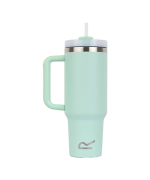 Material: Stainless Steel. Durable. Carry Handle, Double-Walled, Flip Up Straw, Hot Up To 6 Hours, Insulated, Keeps Drinks Cold For 12 Hours, Non-Slip Base, Rubber Base, Screw Top Lid, Spill-Proof Lid. Design: Logo. Capacity: 1.2L.