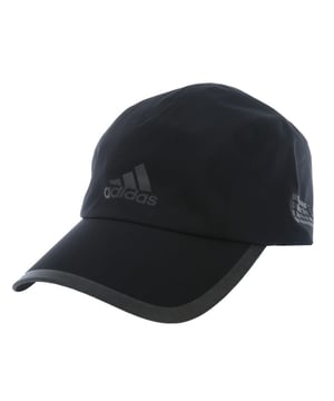 adidas 4CMTE RAIN.RDY Cap in black.- Pre-curved brim.- Hook-and-loop back strap.- Reflective details.- One size fits most.- Main Material: Outer: 100% Polyester. Inner: 100% Thermoplastic Polyurethane. Lining: 100% Polyester (Recycled). Machine washable.- Ref: FS9010