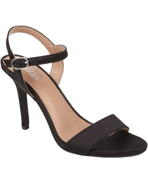 Strut into style with satin elegance. Classic cut meets undeniable allure, creating sandals that are always on the guest list. Crafted with full leather linings, our KINSLEY stiletto sandals combine cushioned comfort with timeless tailoring. Every party deserves a touch of timeless glamour.