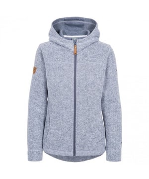 Gestrickt, 100% Polyester, Lederbesätze. Texturiertes Fleece mit gebürsteter Rückseite. Mit Jersey gefütterte Kapuze und Ärmelbündchen. Durchgehender Frontreißverschluss und zwei Fronttaschen. Airtrap, 260 g/m².