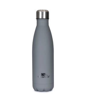Gummi-Beschichtung, Edelstahl. Marke: Trespass. Trinkgefäßmerkmale: Doppel-wandig, Zum Zuschrauben, Silikondichtung, Vakuum-isoliert. Design: Logo. Kapazität: 500 ml.