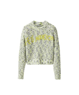 Marca: Desigual   Género: Mujeres   Tipo: Tejidos de punto   Color: Verde   Patrón: Mezclado   Escote: Cuello redondo   Mangas: Manga larga   Temporada: Otoño/invierno