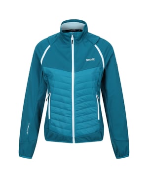Material: Polyamide, Polyester, Synthetic. Fabric: Softshell. Design: Contrast Detail, Logo. Fabric Technology: Breathable, DWR Finish, Lightweight, Windproof, XPT. Armholes, Badge, Feather Free Down Fill, Padded, Stretch Binding. Sleeve-Type: Detachable, Long-Sleeved, Raglan, Zip-off Sleeves. Neckline: High-Neck. Cuff: Stretch Binding. Pockets: 2 Side Pockets, Zip. Fastening: Full Zip. 5000g/m²/24hrs. Hem: Stretch Binding. Denier: 20D. Insulated. Sustainability: Made from Recycled Materials. 8 UK: 32 in. 10 UK: 34 in. 12 UK: 36 in. 14 UK: 38 in. 20 UK: 45 in. 18 UK: 43 in. 16 UK: 40 in.