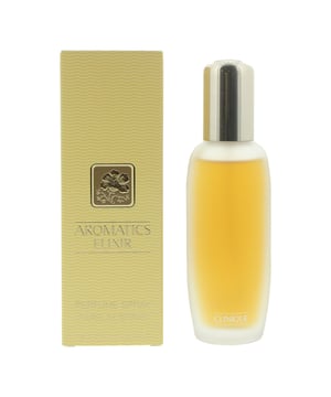 Clinique design house launched Aromatics Elixir in 1971 as a chypre floral fragrance for women. Aromatics Elixir notes consist of aldehydes, bergamot, lemon verbena, chamomile, geranium, clary sage, coriander, Brazilian rosewood, carnation, jasmine, orange blossom, rose, tuberose, ylang ylang, orris root, musk, incense, oakmoss, patchouli, sandalwood, and vetiver.