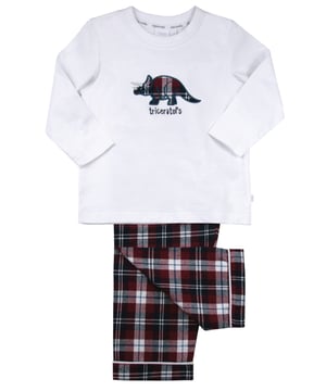 ROAR!! Tartan Triceratops Cotton Pyjamas for Boys

Calling all parents and grandparents...This style is THE perfect Christmas present for your little monster. Classic winter tartan style check soft cotton pyjamas for boys with a white T-shirt and our roaringly great Triceratops Applique. 

100% cotton
Machine Washable
Super soft luxury brushed cotton fabric
Triceratops Applique
Classic Fit