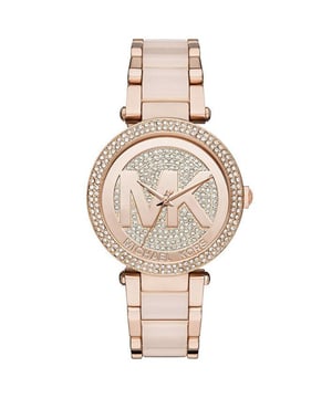 Specificaties Merk Michael Kors Model MK6176 Barcodenummer 796483164352 Geslacht Dames Kastmaat 39mm Kleur kast Brons Wijzerplaat Kleur Kristal Pave (MK Logo) Bandmateriaal Roestvrij Staal met Blush Acetaat Bandkleur Brons Beweging Quartz (Batterij) Chronograaf N.v.t. Waterbestendigheid N.v.t.