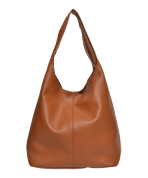 Hobo-Tasche 
100% Rindsleder
Magnetverschluss oben
Abmessungen : 32x40x15 cm
Griff: 42 cm