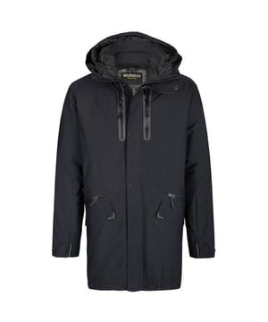 Jack Wolfskin Texapore La chaqueta Shoreditch Coat Negro Mens 1108701 6000
