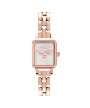 Olivia Burton OB16FB22 - Damenuhr Quarz aus Edelstahl• Material: Edelstahl• Glas: Mineral• Armband: Edelstahl• Farbe: Rosegold• Wasserbeständigkeit: 10 m (1 ATM)• Gehäusegröße: 30 mm