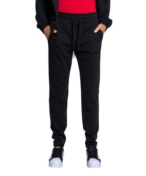 95% Cotton, 5% Spandex; Love Moschino sweatpants;  Model: W151303E2180 C74;  High quality processed;  Soft cotton mix;  Elastic webbing with drawstring;  Love Moschino logo details
