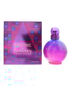Electric Fantasy, launched in 2021, is an invigorating  fragrance for women by Britney Spears. This is perfect for all the year from spring to autumn and even into winter and can be worn all through the day and night. This fragrance contains Top Notes of Passionfruit and Pink  Pepper with Heliotrope and Jasmin at its heart. The Base notes of this fragrance are Ambroxan and Benzoin.