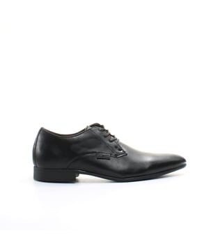 Ben Sherman Amersham Lace-Up Black Smooth Leather Mens Shoes BEN3155 043