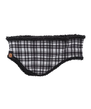 Cinta para la cabeza reversible.
Cinta para la cabeza con capa interior de forro polar, para mayor calidez y comodidad.
Cinta diseñada para proteger las orejas y la frente del frío y el viento.
Cinta tipo Headband de invierno cómoda y atractiva, ideal para días y entornos fríos.
 Medidas: 10 x 25 cm. 
 Composición: 100% Poliéster
 Cuidados:
Lavar a mano