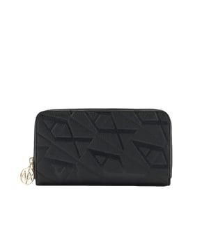 Portemonnaie Armani Exchange Monogramm Damen Schwarz Synthetik. Authentische Taschen von der Marke Armani Exchange - Streetwear/Sportswear-Design von Armani Exchange - Armani Exchange für Damen, modisch und perfekt für den Alltag - Portemonnaie Armani Exchange in Schwarz, das sich perfekt mit dem Rest Ihrer Garderobe kombinieren lässt - bequeme Synthetikmaterial - klassisch - Monogramm -