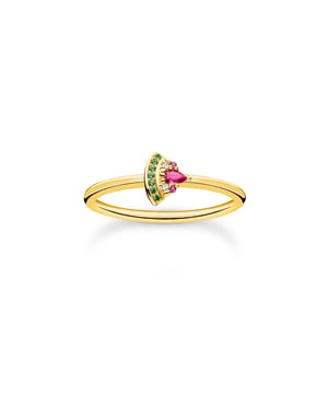 Sweet and Stylish: Facetted mini stones in bright colours make the sweet watermelon ring shine. This piece of jewellery brings a good mood to any outfit and offers countless combination possibilities.