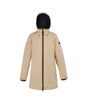 100% Recycled Polyester. Filling: Lightweight, Synthetic Down, Warmloft. Fabric: Synthetic Down Touch. Design: Logo. Fabric Technology: Breathable, Durable, Isotex 15000, Moisture Wicking, Stretch, Water Repellent, Waterproof. 3 in 1, Branded Tab, Stretch, Taped Seams. Cuff: Adjustable, Inner Storm. Neckline: Hooded. Sleeve-Type: Long-Sleeved. Hood Features: Adjustable, Grown On Hood, Technical, Wired Peak. Pockets: 2 Lower Pockets, 1 Internal Pocket, Zip. Fastening: Full Zip, Two Way Zip. 10000g/m²/24hrs. 8 UK: 32 in. 10 UK: 34 in. 12 UK: 36 in. 14 UK: 38 in. 20 UK: 45 in. 22 UK: 48 in. 24 UK: 50 in. 26 UK: 52 in. 18 UK: 43 in. 16 UK: 40 in.