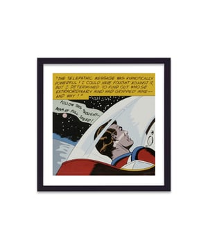 Dimensions - 297mm (w) x 297mm (l). Printed on 240gsm Matte Ultra white paper, offering a smooth finish with ultra vivid colours. All of our frames are FSC certified and handmade in the UK by our qualified framers.The frames are professionally finished and ready to hang. We use Clarity + premium synthetic glazing.  The wood measures 20mm face x 22mm depth.