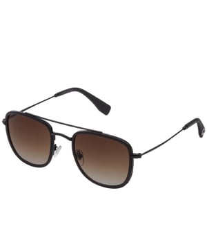 Converse Sunglasses SCO285 QBLAC 53
Extras: Geen extra's
Frame kleur: Gunmetal
Frame materiaal: Metaal en kunststof
Glas kleur: Bruin
Glas materiaal: Kunststof
Categorie filteren: 3
Stijl: ovaal
Glas-Effect: verloop
bescherming: 100% UVA & UVB
Glas breedte: 53
Glas hoogte: 46
Web breedte: 21
Tempel Lengte: 145
Veer Scharnier: Nee
Leveringsomvang: Etui
Frame Stijl: Full-Rim