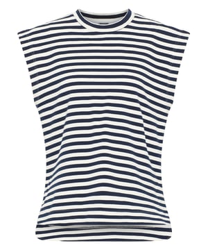 Mit dem T-Shirt von DreiMaster Maritim setzt Sie ein Statement für den Marine-Look. Der legere Schnitt, das klassische Streifenmuster und dazu das weiche Material aus Baumwolle ergänzen Ihre Sommergarderobe mit französischem Chic. Kombinieren Sie das Shirt etwa zu Sandalen oder einer weiten Leinenhose, an kühleren Tagen auch gerne zu Jeans und Sneaker.  T-Shirt