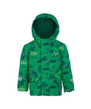 100% Polyester. Futterstoff: Polyester, Taft. Design: Rundum bedruckt, Dinosaurier, Aufschrift, Bäume. Gewebetechnik: Atmungsaktiv, langlebig, Wasserabweisend, isolierend, Isotex 10000-Technologie, Leicht, Schnell trocknend, Thermo-Guard-Isolierung, wasserabweisend, Wasserfest. 360 Grad Reflektion, Versiegelte Nähte. Mit Kapuze. Langärmlig. Kapuzenmerkmale: angenähte Kapuze, Mit Schild. Taschenart: Zwei Taschen unten, Klappenverschluss, Klettverschluss. Durchgehender Reißverschluss, Zum Einrasten, Regenklappe. Atmungsaktivitätsbewertung: 10000. Nachhaltigkeit: Aus recyceltem Material. 116: 61 cm.