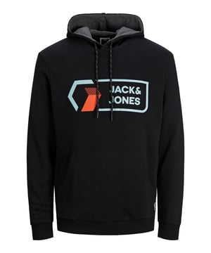 Maak kennis met de Jack Jones logo-gedrukte sweatshirt hoodies voor heren, de perfecte mix van stijl en comfort. Gemaakt van een blend van 80% katoen en 20% polyester, biedt deze sweatshirt hoodie lichte warmte en duurzaamheid, waardoor het een perfecte metgezel is voor het koudere seizoen. Ontworpen voor een normale pasvorm, valt deze sweatshirt hoodie mooi in casual kleding en biedt het comfort de hele dag door. De gemakkelijke pull-on stijl sluiting maakt het dragen eenvoudig, terwijl de verstelbare trekkoordcapuchon extra bescherming biedt tegen het koude weer. De lange mouwen met ribbenmanchetten en -zoom zorgen voor een stevige pasvorm en zorgen ervoor dat de mouwen op hun plaats blijven. Het Jack Jones-logo op de borst voegt een slimme toets toe aan de hoodie, terwijl de kangoeroe zakken voldoende ruimte bieden om je essentials mee te nemen. Deze sweatshirt hoodie is verkrijgbaar in meerdere kleuren, zodat je degene kunt kiezen die het beste bij jouw stijl past.