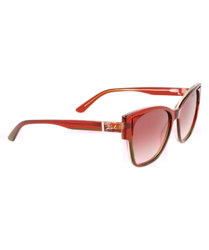 Gafas de sol de mujer de color naranja - Karl Lagerfeld KL6069S-805• material: acetato• color: naranja• tamaño: 54/16/140 mm (longitud de la lente / ancho del puente / longitud de la varilla)  CATEGORY 3