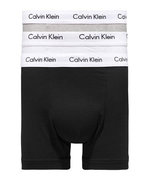 Calvin Klein 3 Pack Men's Boxer Briefs. So your into the classics? This classic design features a medium rise waist. Perfect for everyday wear thanks to the soft cotton blend fabric, with enough stretch to ensure a superior fit. Completed with the iconic logo waistband.
