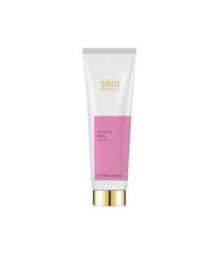 - Professional-grade formula for regenerative and moisturizing benefits
- Enriched with hydro-regulating and moisturizing ingredients, as well as vitamins A and E
- Targets dry and cracked areas, perfect for individuals aged 40+ with maturing skin

Skin Research Cracked Heals Cream is a hero product in the Salon Treatments Collection. This professional-grade formula offers regenerative benefits, moisturizes and soothes skin, and restores the natural moisture balance. It is enriched with hydro-regulating and moisturizing ingredients, as well as vitamins A and E, to provide super soft and beautiful skin. Perfect for individuals aged 40+ with maturing skin, this cream is a must-have for targeting dry and cracked areas.