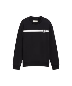 Dit herensweatshirt van Tom Tailor heeft een klassieke basic pasvorm en draagt zeer comfortabel dankzij het hoogwaardige materiaal. Het heeft een ronde hals en een opvallende logoprint die het eenvoudige ontwerp een modern accent geeft. De geribde boorden aan de mouwen en zoom zorgen voor een perfecte pasvorm en een comfortabel draagcomfort. Dit sweatshirt met lange mouwen is ideaal om elke dag te dragen en combineert comfort met een tijdloze look.