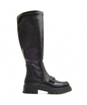 Bota cómoda para mujer. Calce cómodo. Plantilla acolchada. Suela antideslizante. Cosido reforzado. Fabricado por otras marcas para nuestra marca.