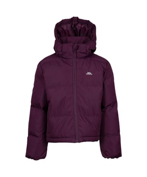 Bündchen: Elastisch. Mit Kapuze. Langärmlig. Kapuzenmerkmale: Abnehmbar. Taschenart: Zwei Seitentaschen, Reißverschluss. Durchgehender Reißverschluss. Stil: kurz geschnitten. Design: Logo. Wattiert, Gesteppt. Gewebe: gewebter Stoff.