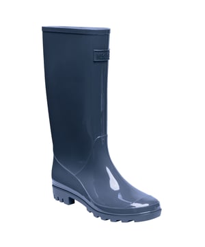 PVC upper for waterproof protection. EVA comfort footbed. Pull-on, pull-off design.