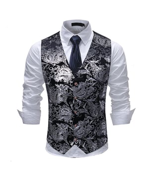 [Materialpflege]
100 % Polyester – fühlt sich angenehm und atmungsaktiv an, wenn
Chemische Reinigung empfohlen, Handwäsche möglich, jedoch mit kaltem Wasser
[Stildesign]
Schmale Passform, Knopfverschluss, V-Ausschnitt, ärmellos, verstellbarer Riemengürtel
Komplett gefüttert mit exklusivem Futter
Einreihig, Satin-Umlegekragen, 3 Knöpfe, Weste mit schmaler Passform und Blumendruck; Rückengurt: verstellbarer Rückengürtel mit Schnalle
[Anlass]
Geeignet für formelle und informelle Anlässe – Geschäft, Präsentation, Abschlussball, Hochzeit, Bankett, Veranstaltung, Verabredung, Alltagskleidung, Party usw. Sieht formell, reif und gentlemanhaft aus, wenn man sie mit Hemd, Jacke, Anzug oder Smoking kombiniert
[Paket]
1*Weste