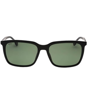 Hugo Boss Black Sunglasses, Lens Width = 57mm, Nose Bridge Width =17mm, Arm Length = 150mm, Sunglasses, Sunglasses Case, Cleaning Cloth and Care Instructions all Included, 100% Protection Against UVA &amp; UVB Sunlight and Conform to British Standard EN 1836:2005, Black Sunglasses