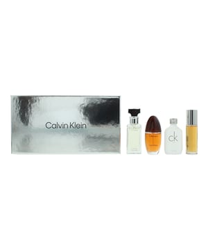 Calvin Klein Mini 4 Piece Gift Set features four timeless scents. This set is the perfect way to explore the diverse range of Calvin Klein's olfactory universe. From the seductive allure of Obsession to the fresh, floral notes of Escape and the timeless elegance of Eternity, each fragrance is a journey in itself, capturing moments and memories. Discover the essence of Calvin Klein with this captivating gift set. This Gift Set contains Calvin Klein One, Calvin Klein Obsession, Calvin Klein Escape and Calvin Klein Eternity.