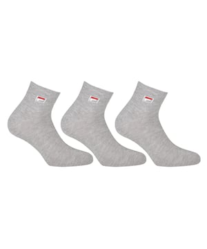 Sportieve FILA vrijetijdssokken in korte vorm - perfect voor sneakers en sportschoenen. Hoogwaardige garens, comfortabele geribbelde bovenkant, perfecte pasvorm en draagcomfort.