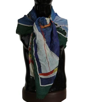 <ul>
  <li>Bufanda cuadrada para mujer 100% autentica de Dolce & Gabbana</li>
  <li>Fabricado en Italia</li>
  <li>Impresion multicolor del logotipo de Sorrento DG</li>
  <li>Material: 90% modal 10% seda</li>
  <li>Tamano: 135cm x 135cm</li>
  <li>Detalles del logotipo de Dolce & Gabbana</li>
</ul>