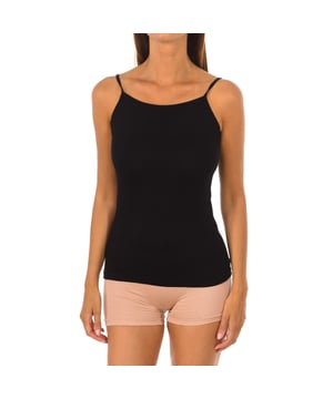 Q-EN kanten t-shirt.
 Brede elastische bandjes.
 Halslijn met ronde geribbelde afwerking.
 Comfortabele en ademende stof.
 Zachte en elastische stof, laat geen sporen na.
 Naden in toon zichtbaar.
 Samenstelling: 95% Bamboe, 5% Elastaan
 Onderhoud:
Wassen op max. temperatuur 30º.
 - Geen bleekmiddel gebruiken.
 - Niet in de droger.
 - Niet strijken.
 - Niet chemisch reinigen.