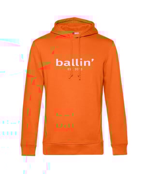 Basic Hoodie von Ballin Est. 2013 in der farbe Orange und in größe XL.