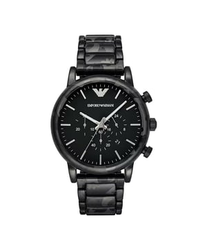 Buy your Emporio Armani AR11045 EAN 4053858896123 black camo men's chronograph watch