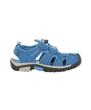Material: 90% Polyurethan, 10% Polyester. PU-Nubukleder und atmungsaktives Netz-Obermaterial. Spandex-Innenfutter für zusätzlichen Komfort. Verstellbares Kordelzug-Verschluss-System. Verstellbarer Klettverschluss am Fersenriemen für einen sicheren Sitz. Robuster Zehen Bumper. Wasser freundliches Komfort EVA-Fußbett. Leichte TPR Sohle, robust, rutschfest  und mit Profil.
